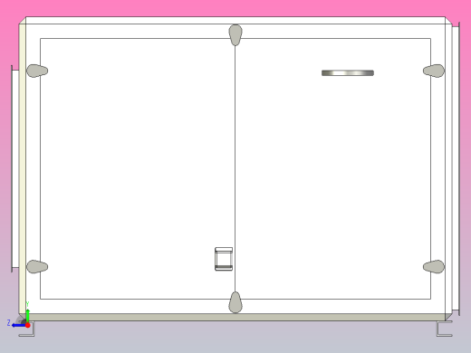 SAB-HTFC离心通风机(内置式）[HTFC(内置式)-40]右视缩略图