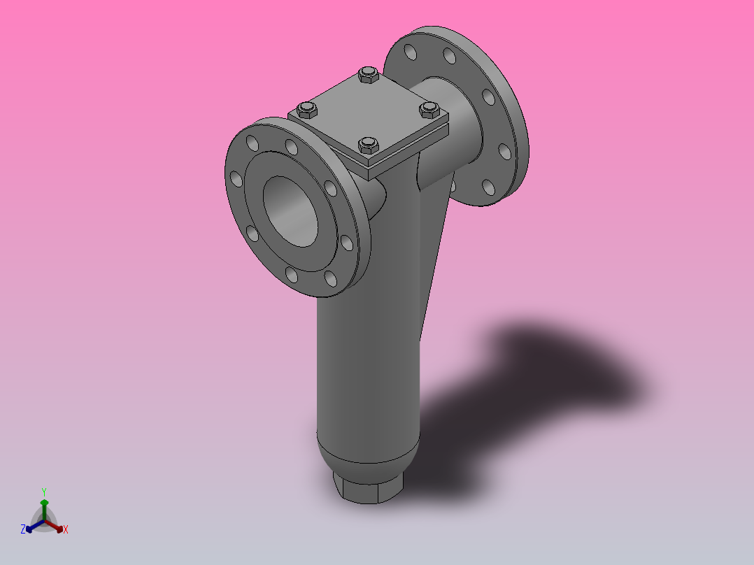 U型过滤器[U型过滤器]通径80主视图