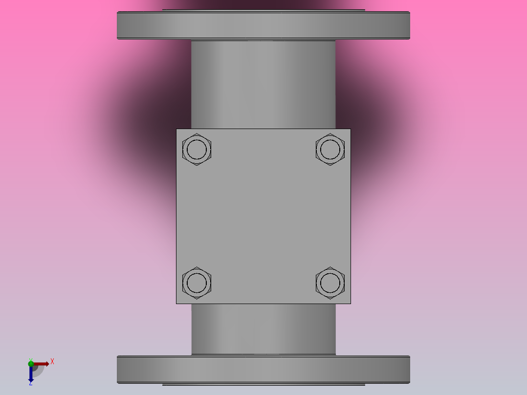 U型过滤器[U型过滤器]通径80俯视图