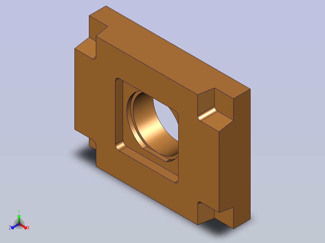 练习iop正等轴测图