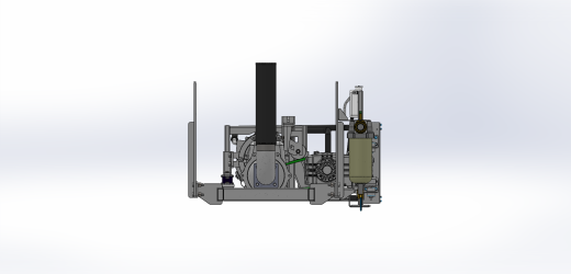9吨高压清洗车上装动力总成缩略图