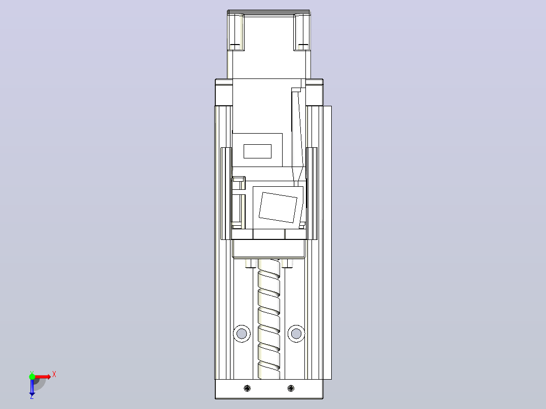 钢基模组TPA-KSR-6005C-150A1-MU-H1S0俯视图