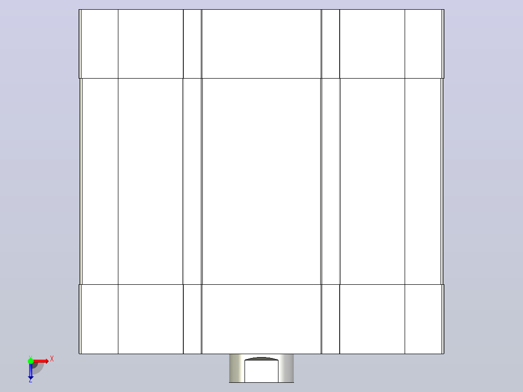 FESTO气缸ADN-100-40-I-P-A---_asm_0_俯视图