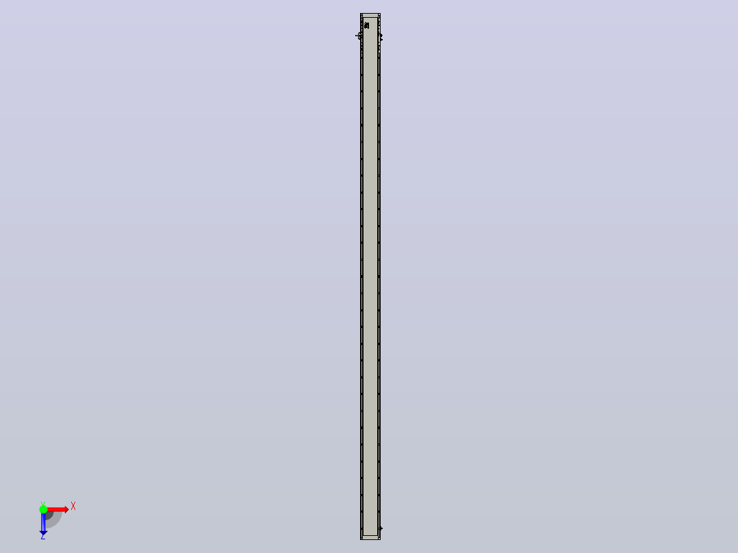 直驱直线电机轴TPA-LNP3-140-55C4-1-L3420-3-C-10-N3俯视图