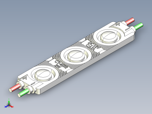 CATA_CT-4592 2W LED 模组正等轴测缩略图