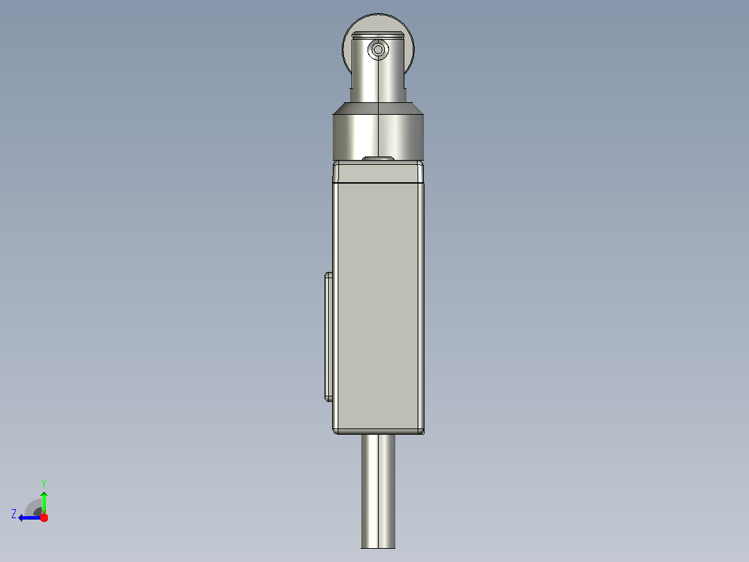 行程开关传感器TZ-3113右视图