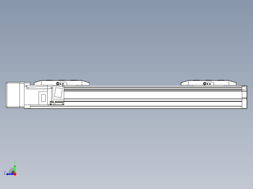 滚珠丝杠线性轴TPA-GCRS-50-1205C-L75-ML-M10-N3右视缩略图