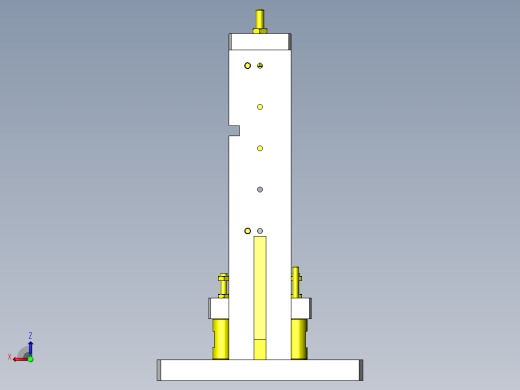 导向轴压入夹具后视缩略图