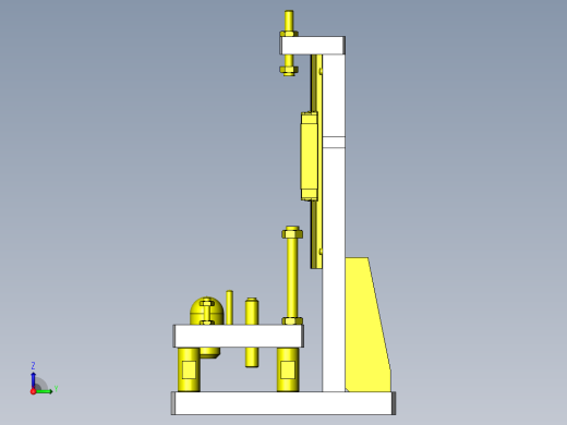 导向轴压入夹具右视缩略图