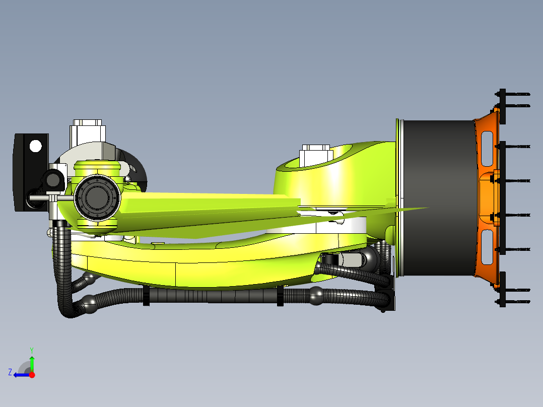 kuka kr 600 fortec右视图