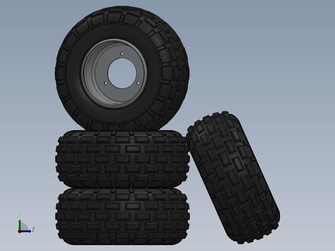 SW2011沙滩车车左视图