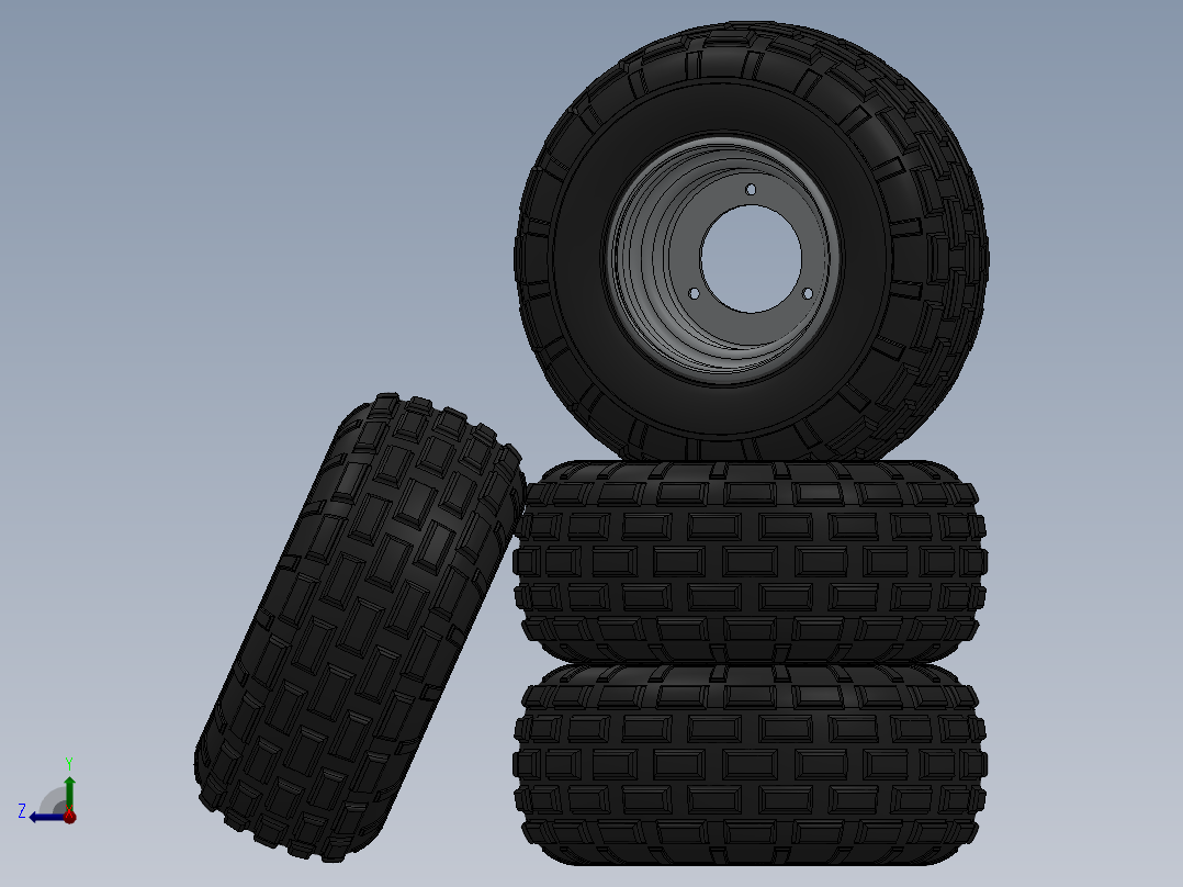 SW2011沙滩车车右视图