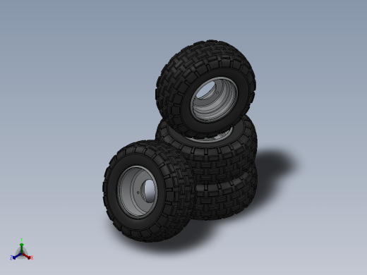 SW2011沙滩车车正等轴测缩略图