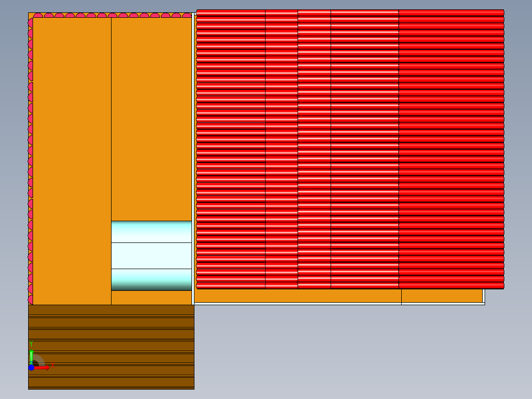 狗屋（dog house）前视图