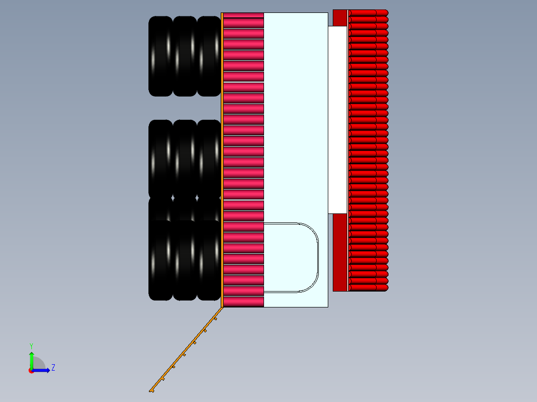 狗屋（dog house）左视图