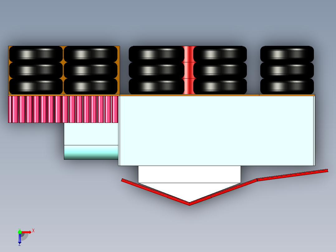 狗屋（dog house）俯视图