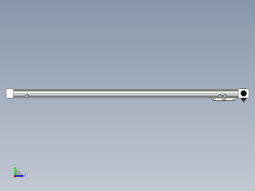 Toyo东佑达直线模组-M65M-X78-1300-R-M40-C4左视缩略图
