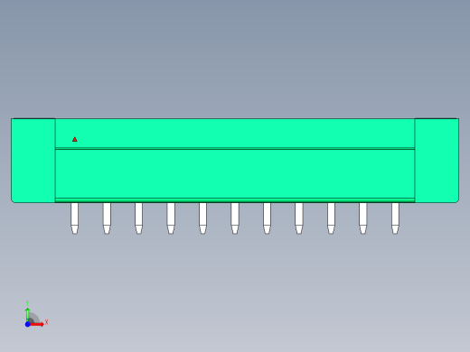 DEGSON 15EDG（公头） 3.5mm 螺钉锁紧，插拔式接线端子 FullPack-15EDGVM-3.5-11P-14-00AH前视缩略图
