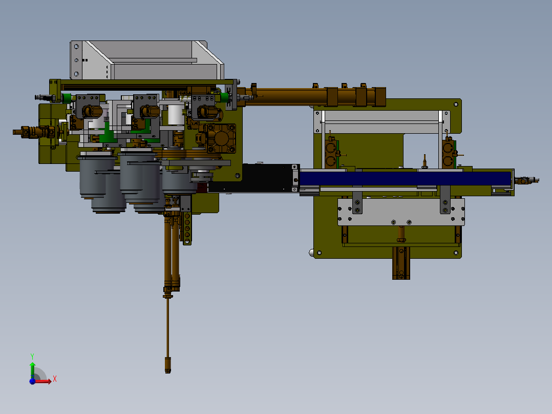 G618_三极管散热片组装前视图