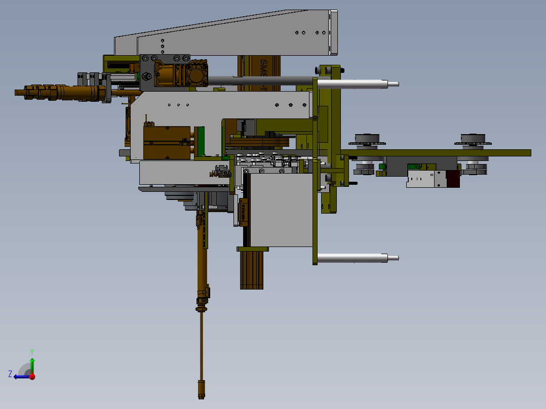 G618_三极管散热片组装右视图