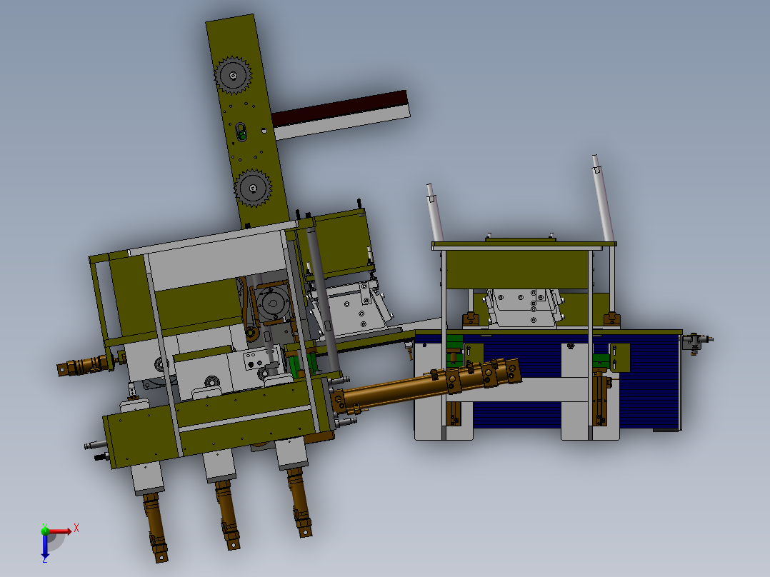 G618_三极管散热片组装俯视图