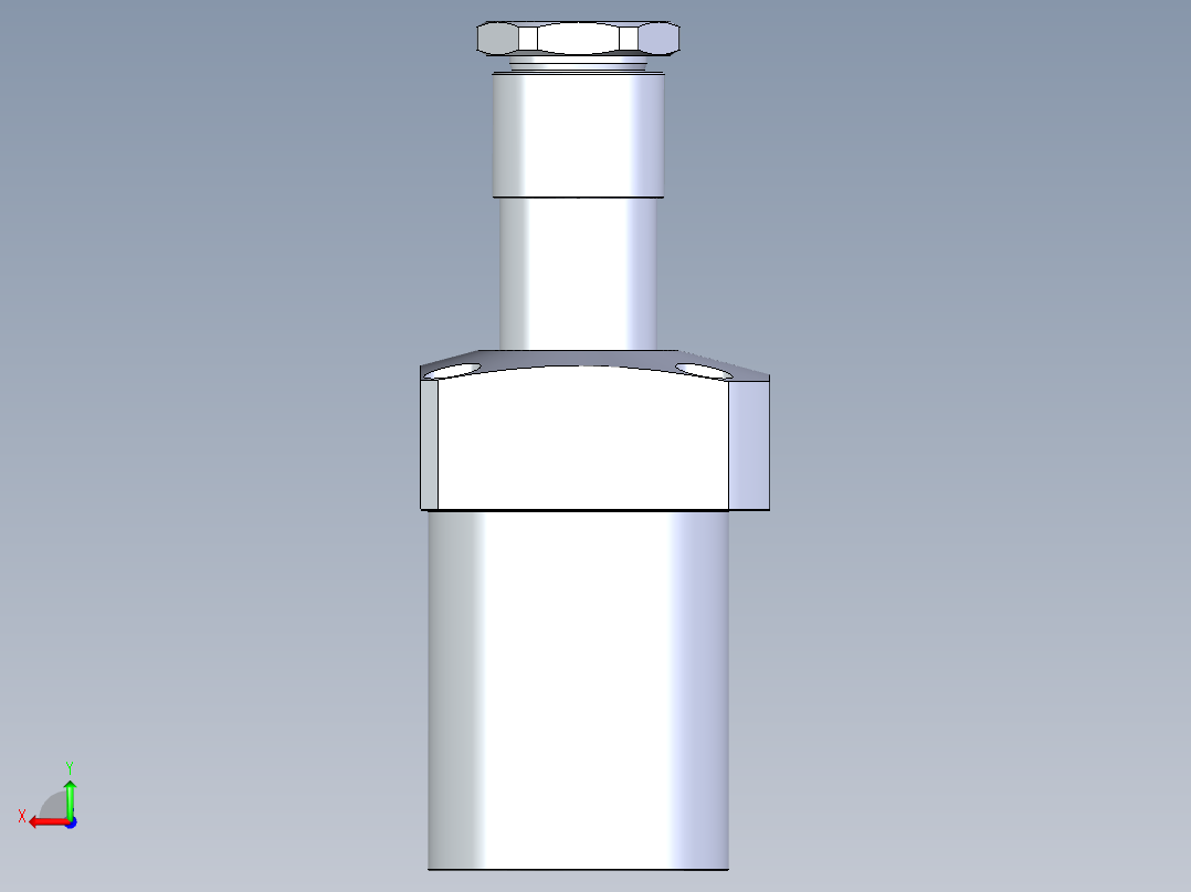 KOSMEKLHA1050-SR-Q35多系列多零件图纸模型后视图