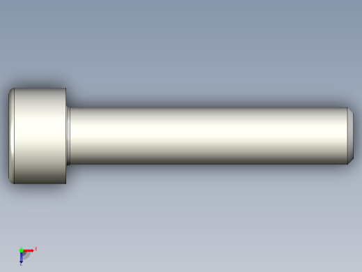 螺钉-DIN_912-M6x30.stp俯视缩略图