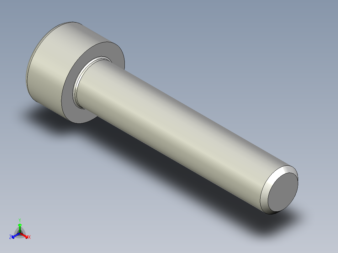 螺钉-DIN_912-M6x30.stp正等轴测图