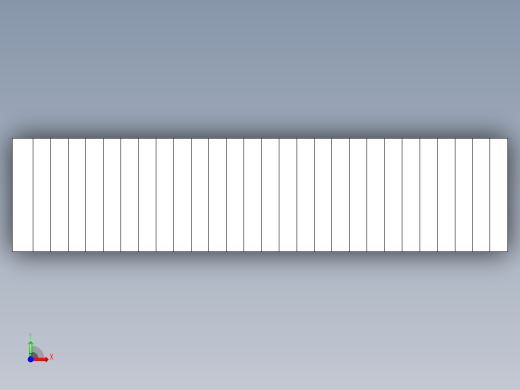 萬用階梯墊塊2348-3D多系列多零件图纸模型前视缩略图