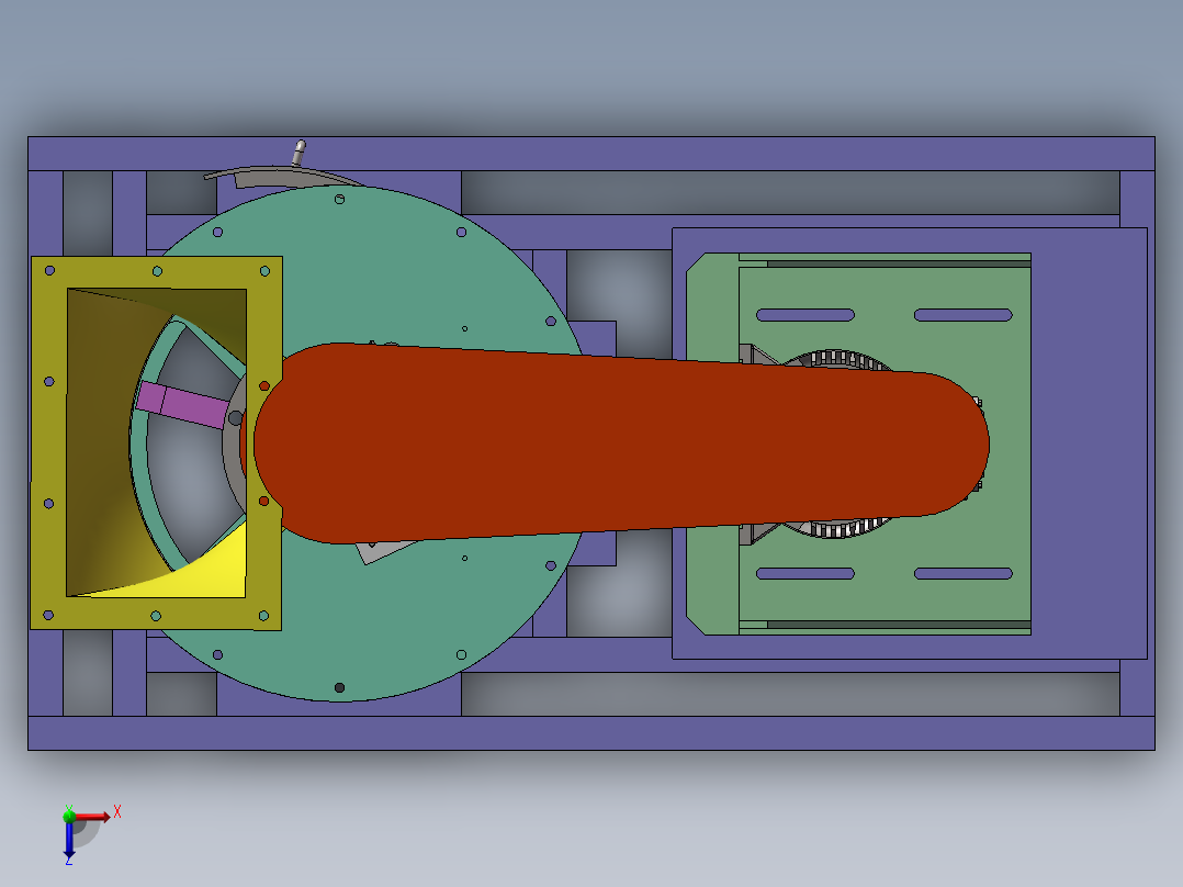 矿山立式破碎机SW三维图=1228512=50俯视图