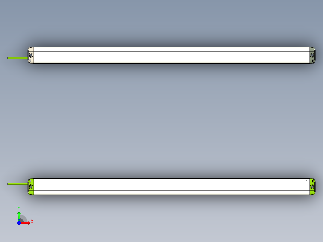 安全_区域传感器H2TLS1240_3D前视图