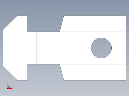 型材-BR 8-8 INNER BRACKET KJN535577前视缩略图