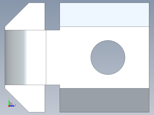 型材-BR 8-8 INNER BRACKET KJN535577左视缩略图