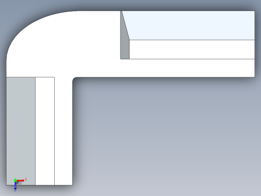 型材-BR 8-8 INNER BRACKET KJN535577俯视缩略图