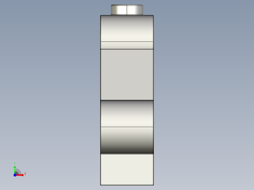 气缸电机-32333 Medium Stone Technic Engine Block 1 x 5 x 3前视缩略图