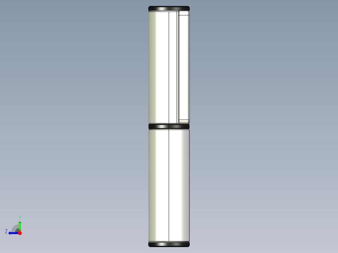 型材-KJN 8-8 SLOT REMOVABLE HINGE 3842544552右视图