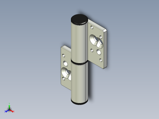 型材-KJN 8-8 SLOT REMOVABLE HINGE 3842544552正等轴测缩略图