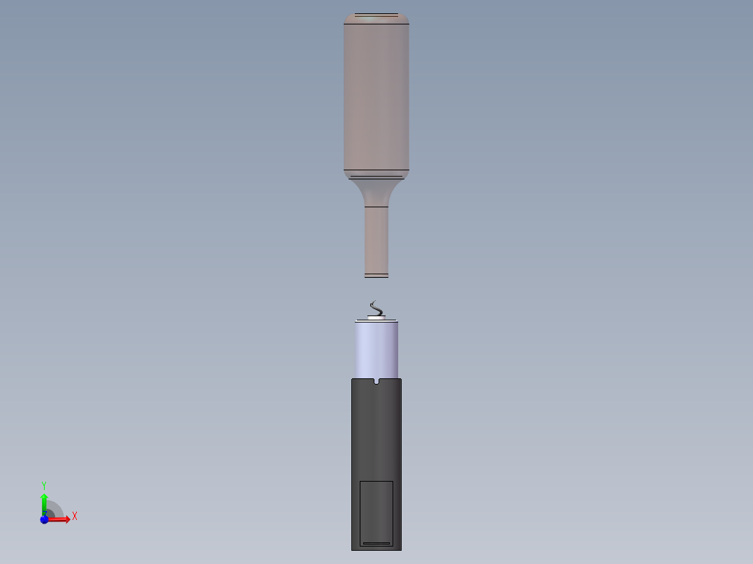 电动开瓶器图纸40前视图