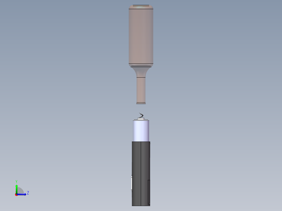 电动开瓶器图纸40左视图