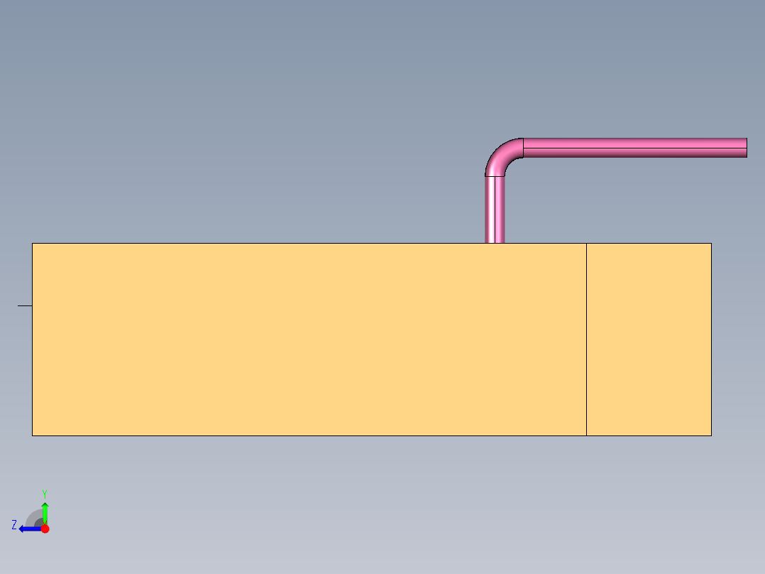 机械制造厂机械加工车间产线右视图