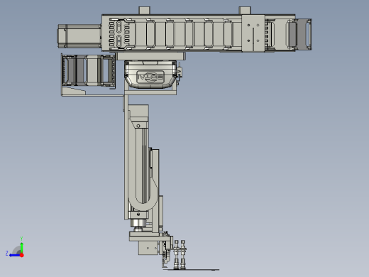 手机撕膜机构右视缩略图