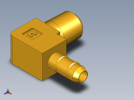 工业通用螺蚊管倒齿式工业硬管接头Male Elbow 229-4-1