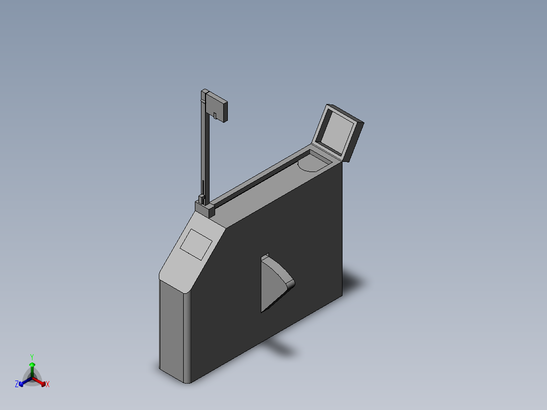 安防设备正等轴测图