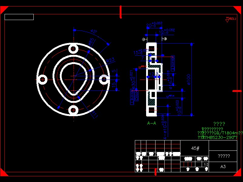 Q087-凸轮零件加工工艺及铣槽夹具设计【简介说明书】