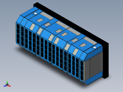 过滤和封闭油漆亭的车间设计通风喷漆室