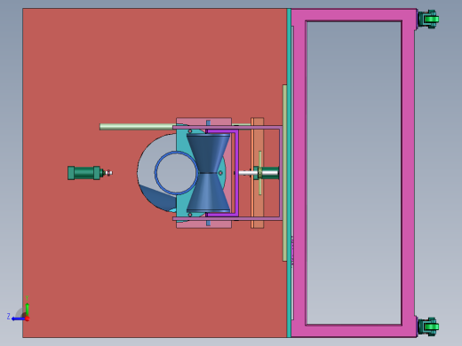 轮系式塑料管材切割机右视缩略图