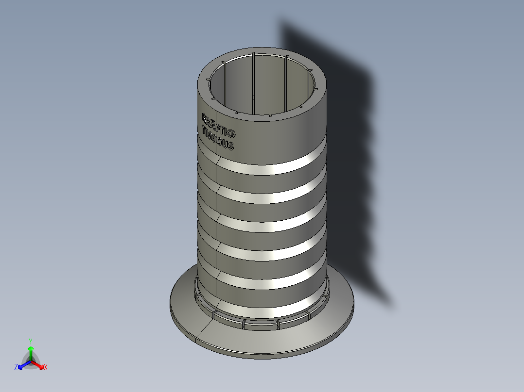 果汁液压机正等轴测图