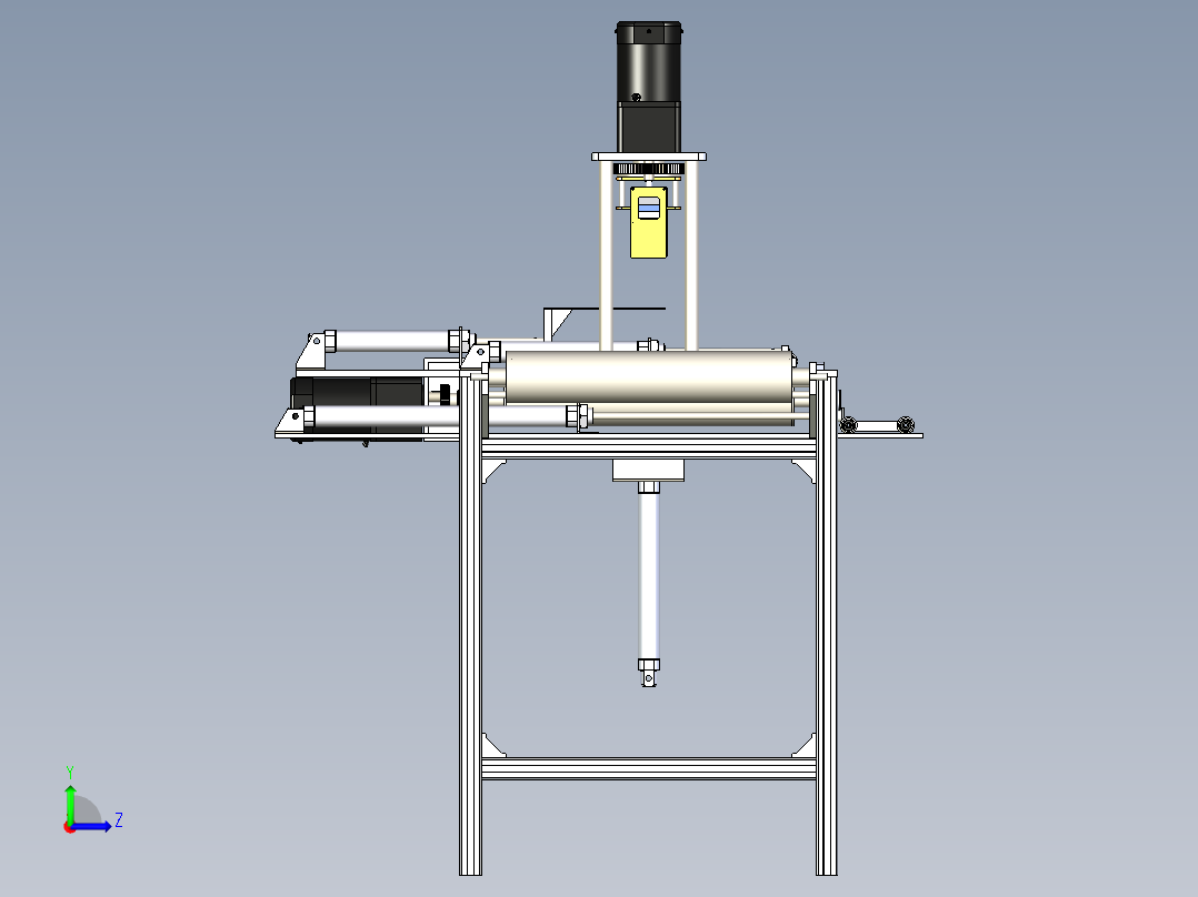B3003728-肥皂包装机左视图
