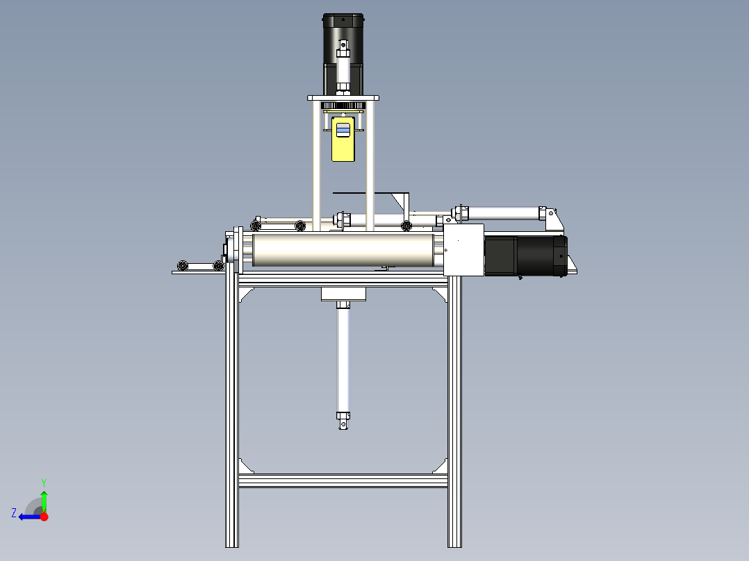 B3003728-肥皂包装机右视图