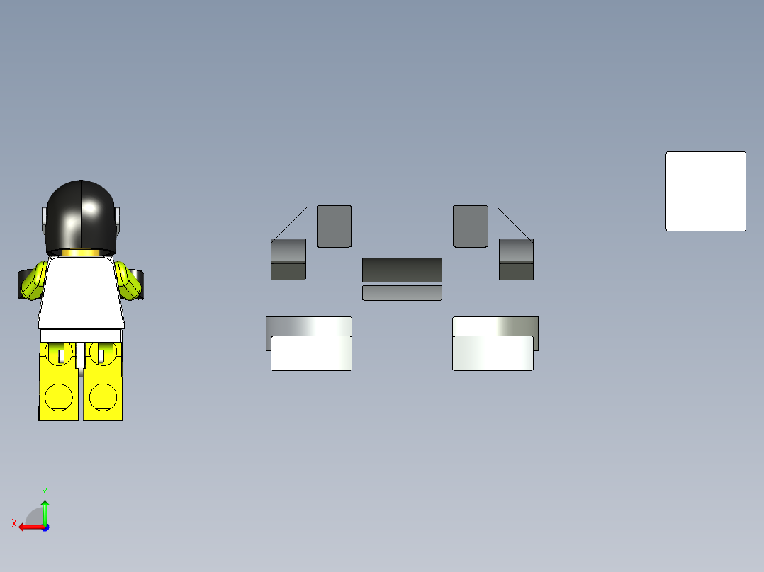 A2005057-乐高速度冠军 - 波尔舍918间谍车 (75910)后视图